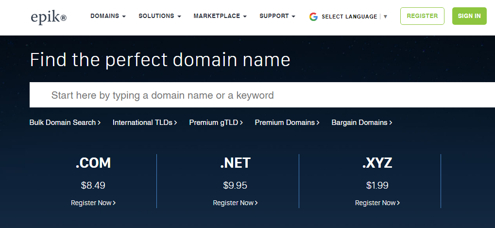 Domain Marketplaces