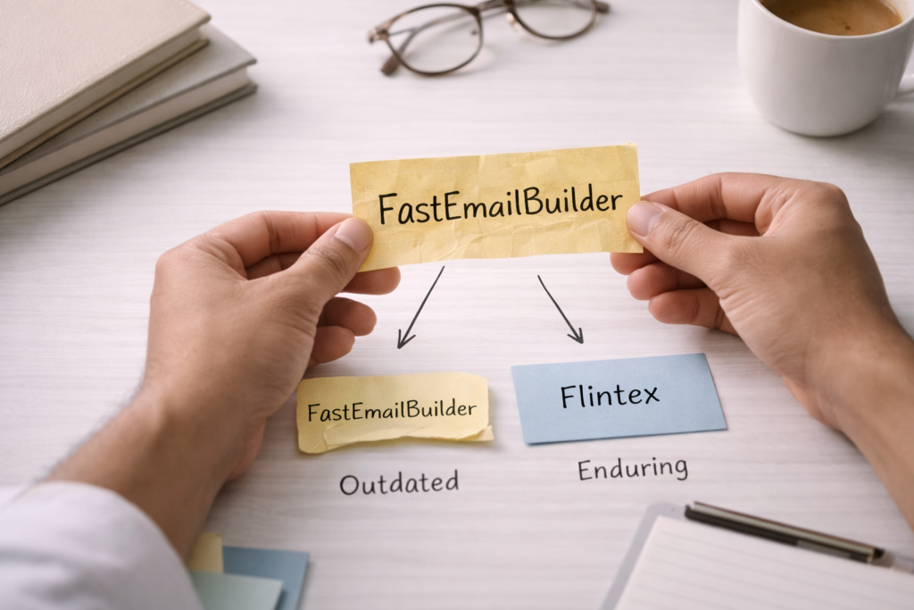 illustration showing how a descriptive startup name becomes outdated compared to a lasting brand name